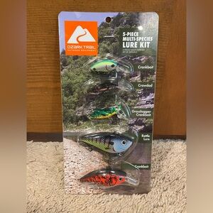Ozark Trail Multi-Color 5-Piece Lure Kit